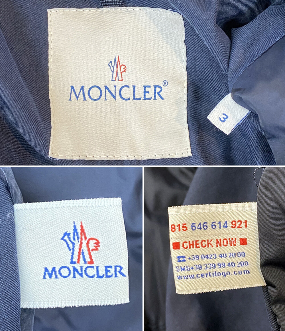 MONCLER ジャケット FABIEN ネイビー メンズ SIZE 3 モンクレール