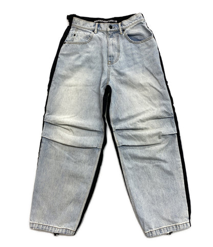ALEXANDER WANG デニムパンツ ハイライズカーゴ 切り替え メンズ SIZE 25 アレキサンダーワン