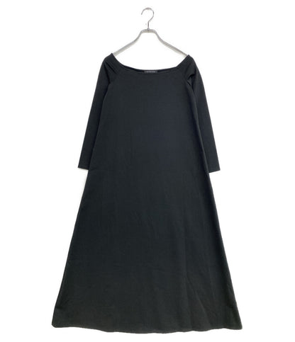 美品 KEINA RITA ケイナリタ 長袖ワンピース ブラック KC243-002 レディース SIZE F