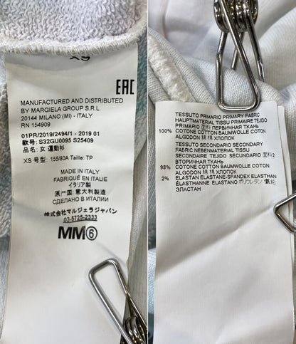 MM6 MARTIN MARGIELA スウェットパーカー レディース SIZE XS エムエムシックス