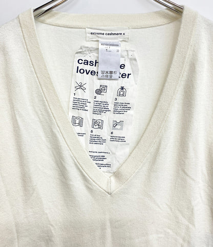 extreme cashmere エクストリームカシミア カシミヤ混ニット レディース SIZE F