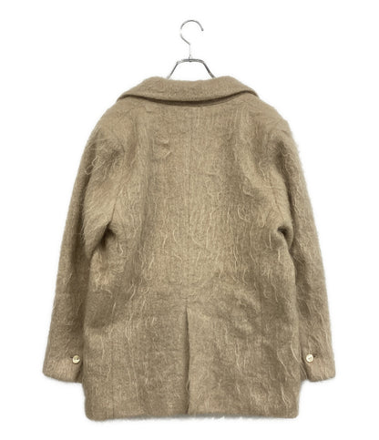 美品 anuans アニュアンス モヘアシャギーテーラードジャケット 24AW 1524501138-0 レディース SIZE F