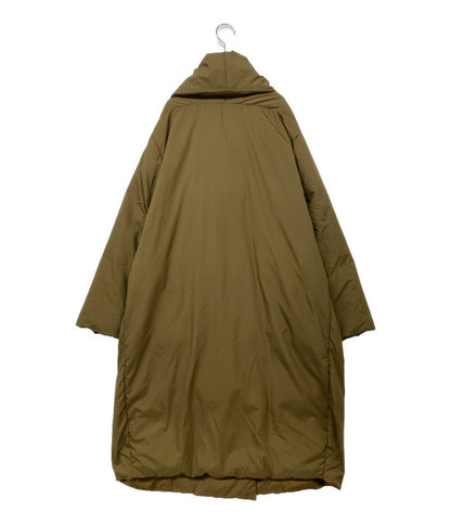 mizuiro ind. ミズイロインド ドレープショールダウンコート ブラウン レディース SIZE -