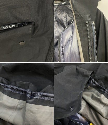 MONCLER×HYKE ハイク フードコート GENIUS4 LANGUARD メンズ SIZE 3 モンクレール