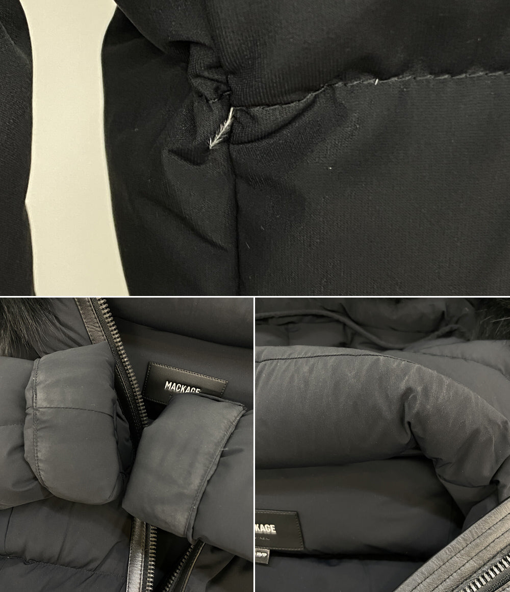 Mackage ダウンコート ブラック 11332618-3A レディース SIZE XS マッカージュ