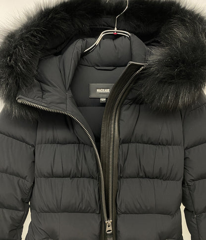 Mackage ダウンコート ブラック 11332618-3A レディース SIZE XS マッカージュ