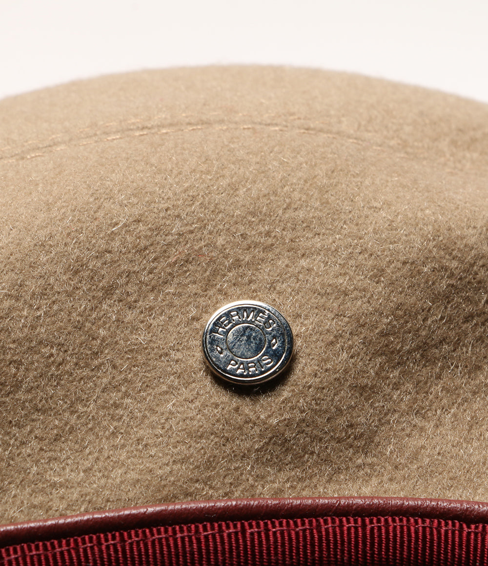 美品 HERMES ベレー帽 セリエ レディース SIZE 58 エルメス
