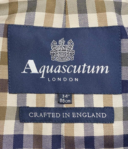 Aquascutum トレンチコート 2226451101-82 A2252201-99 メンズ SIZE 34 アクアスキュータム