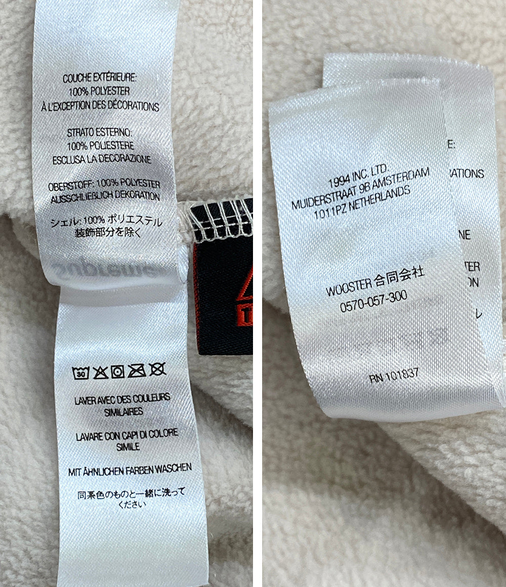 Supreme ジャケット POLARTEC ハーフジップ アイボリー メンズ SIZE S シュプリーム