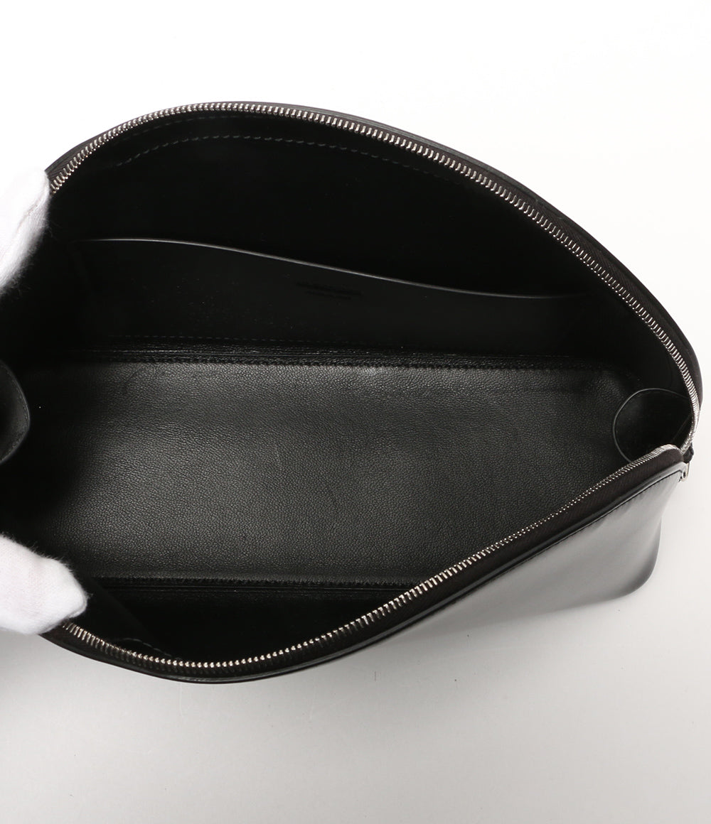 Jil sander セカンドバッグ ブラック ハーフムーン レディース ジルサンダー