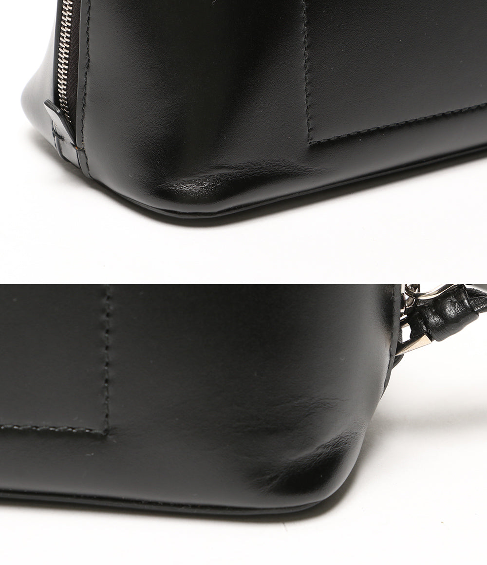 Jil sander セカンドバッグ ブラック ハーフムーン レディース ジルサンダー