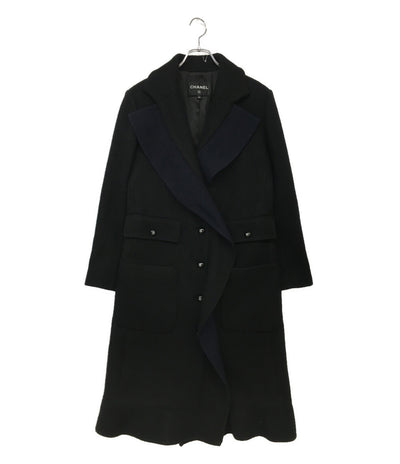 CHANEL ロングコート ココボタン P75846V67163 レディース SIZE 34 シャネル