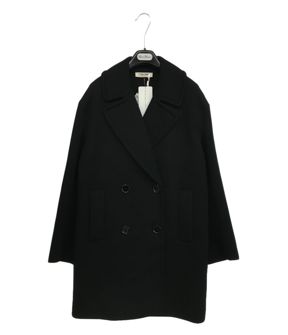 S Max Mara ピーコート ブラック系 2429916012 6 75 レディース SIZE XS マックスマーラ