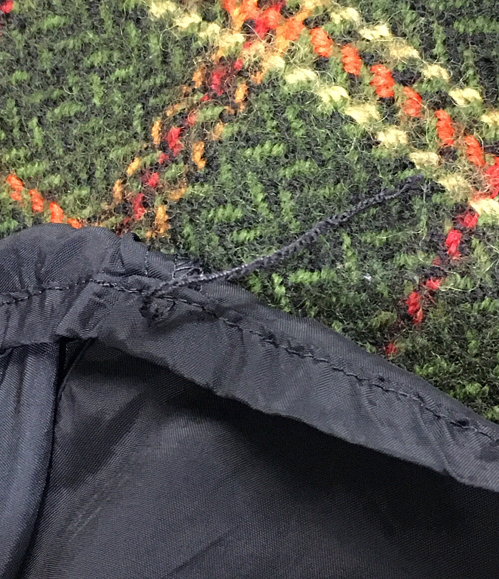 JUNYA WATANABE ウールスカート チェック JK-S051 レディース SIZE M ジュンヤワタナベ