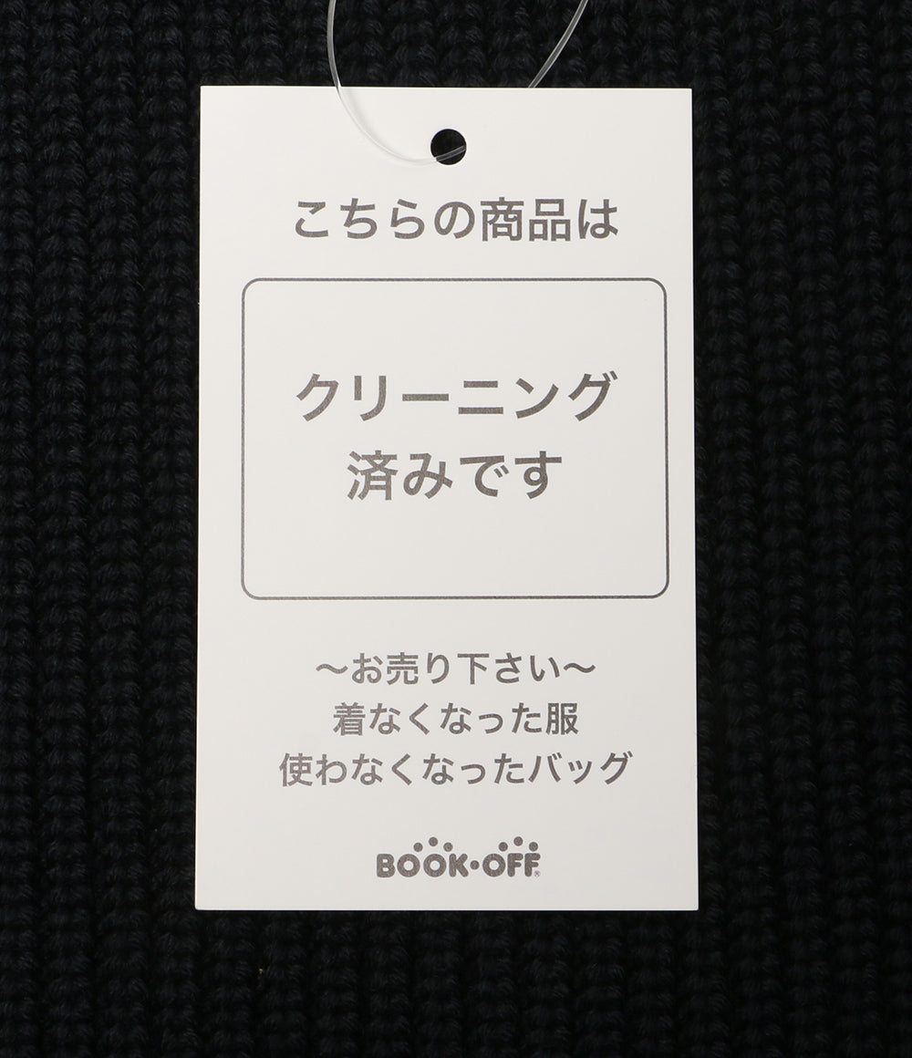 LEMAIRE マフラー ウール100% ネイビー メンズ SIZE OS ルメール