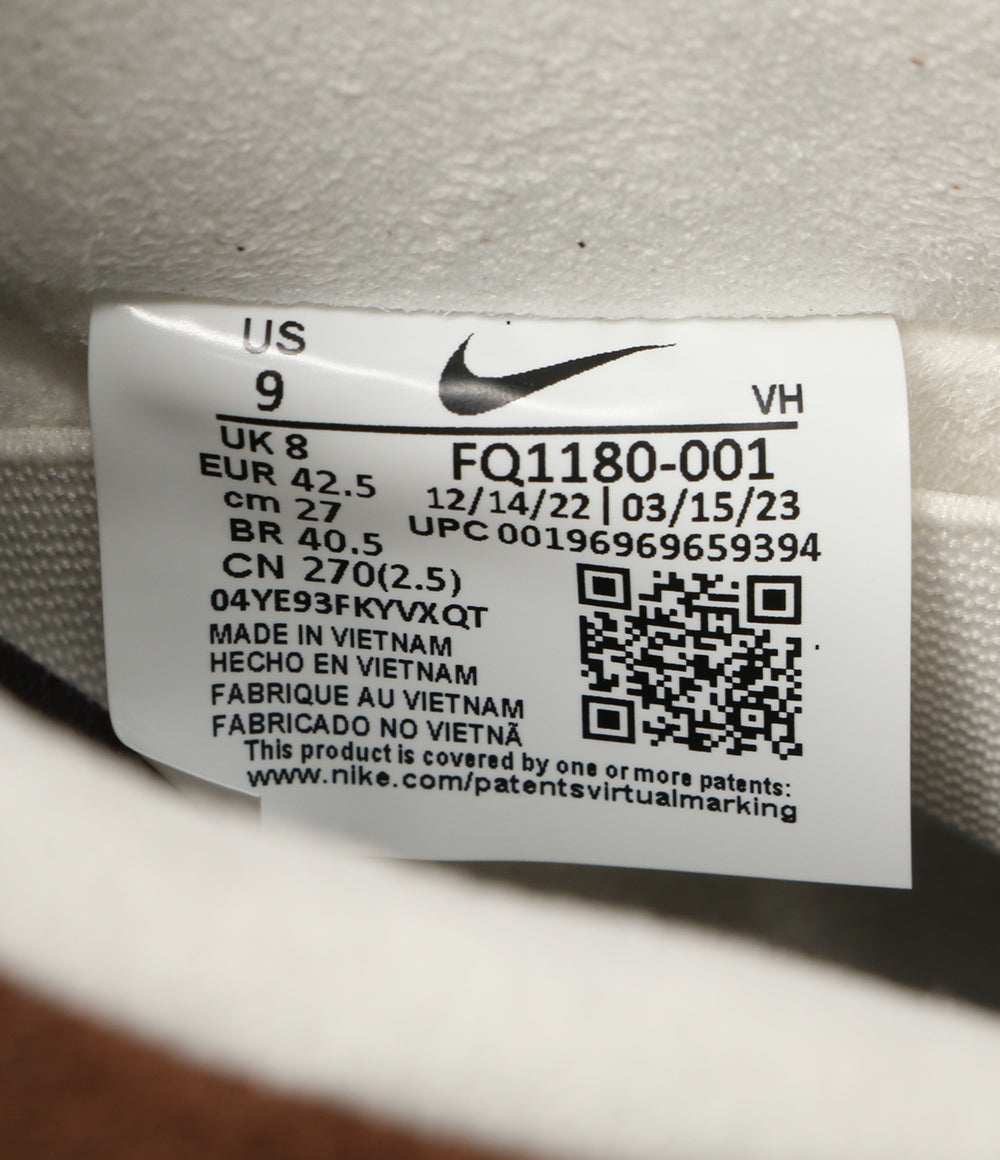 美品 NIKE スニーカー 堀米雄斗 SB DUNK LOW PRO QS WOLF GREY FQ1180-001 メンズ SIZE 27cm ナイキ