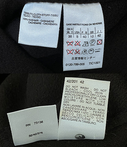 MAX MARA ベルテッドハーフコート カシミヤ100 73136 レディース SIZE 42 マックスマーラ