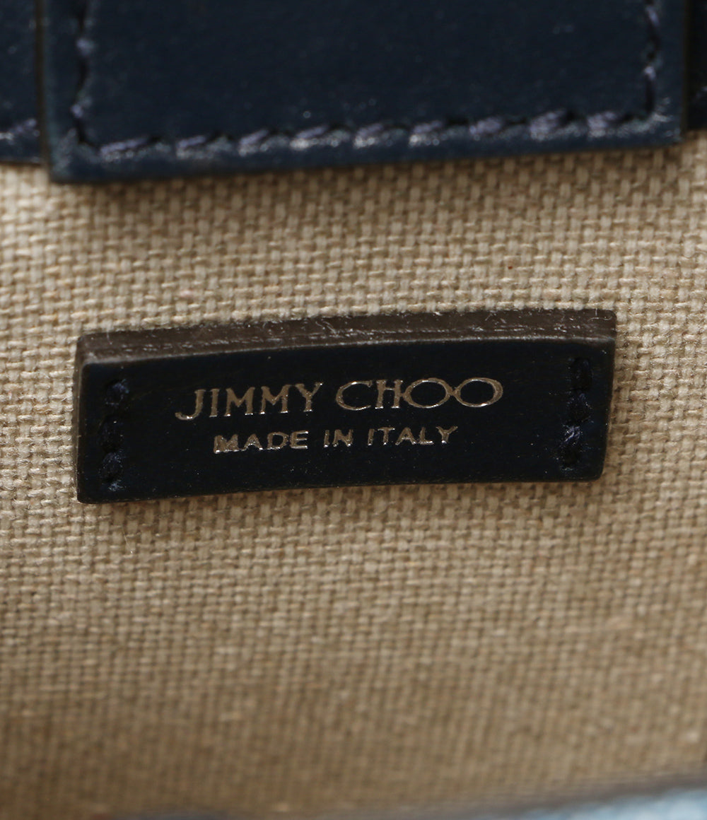 JIMMY CHOO ショルダーバッグ ウォッシュドデニム2WAYトート レディース ジミーチュウ