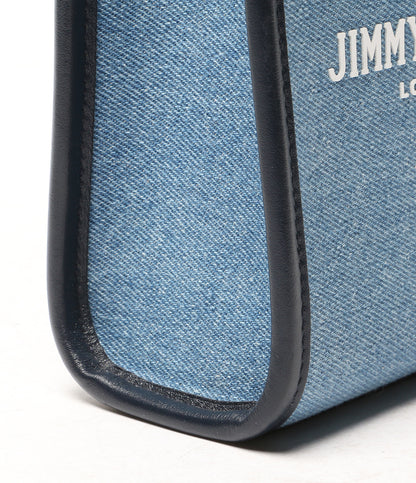 JIMMY CHOO ショルダーバッグ ウォッシュドデニム2WAYトート レディース ジミーチュウ