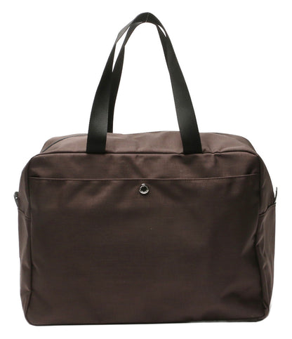 美品 HERVE' Chapelier ハンドバッグ 1957C コーデュラトラベルオーバーナイター モカ×ノワール レディース エルベシャプリエ