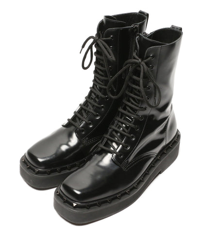 VALENTINO ロックスタッズ M-WAY コンバットブーツ メンズ SIZE 44 ヴァレンチノ