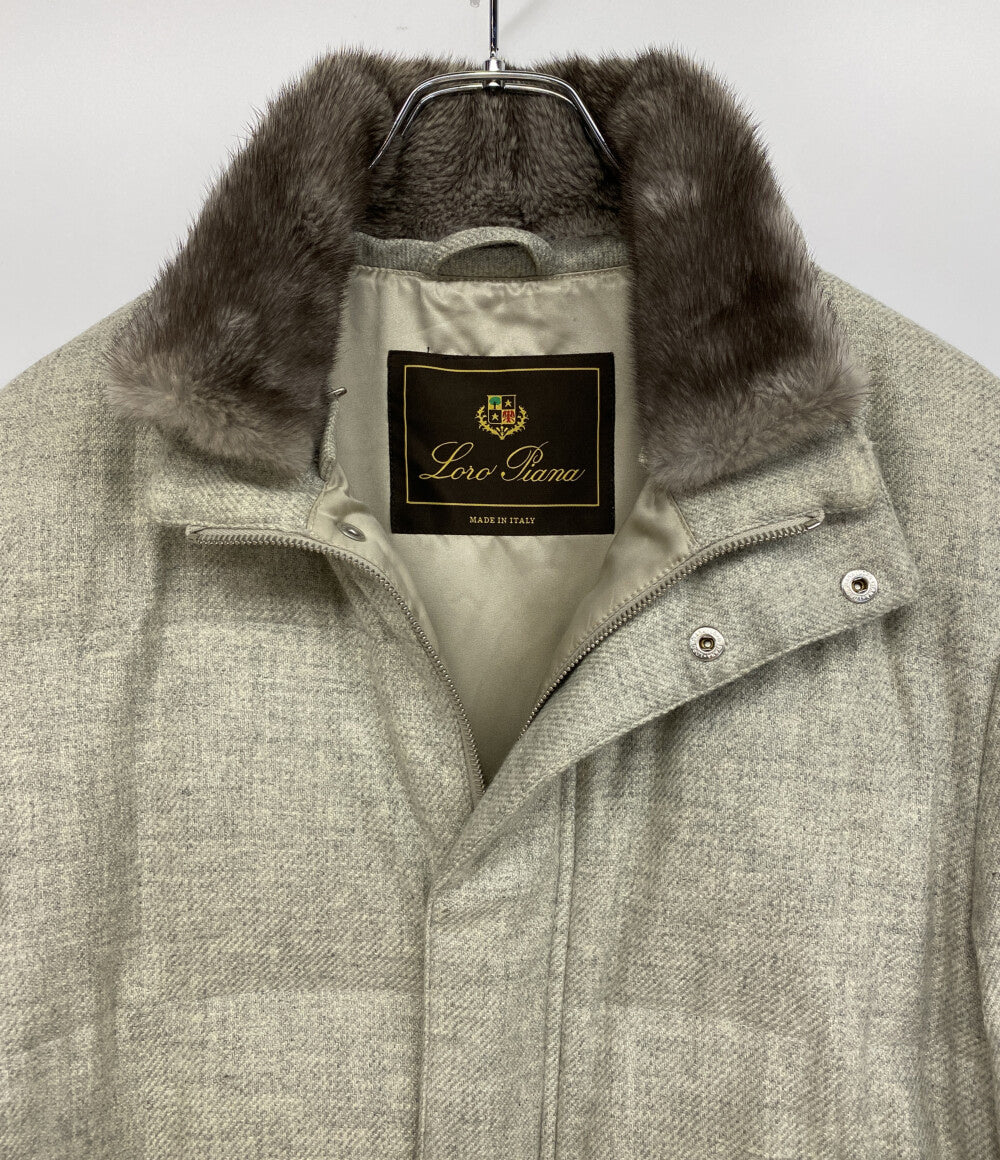 loro piana ダウンジャケット カシミア ストームシステム メンズ SIZE - ロロピアーナ