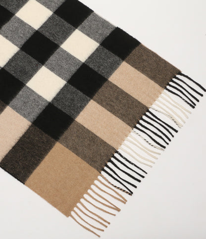 美品 BURBERRY London ストール GBJOHELGMOR 4031079 カシミヤ100% レディース バーバリーロンドン