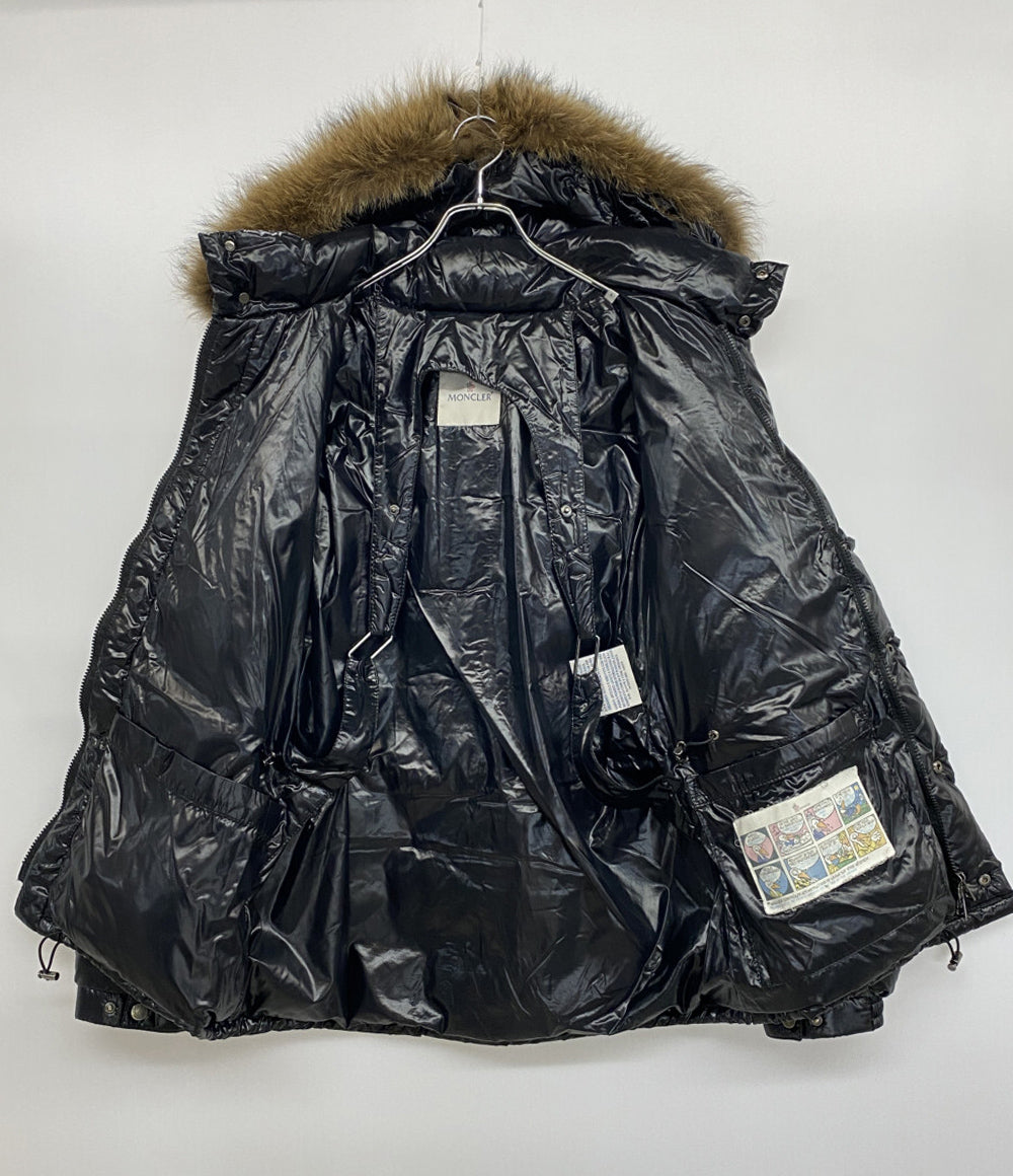MONCLER ダウンジャケット ブラック 23AW メンズ SIZE 1 モンクレール