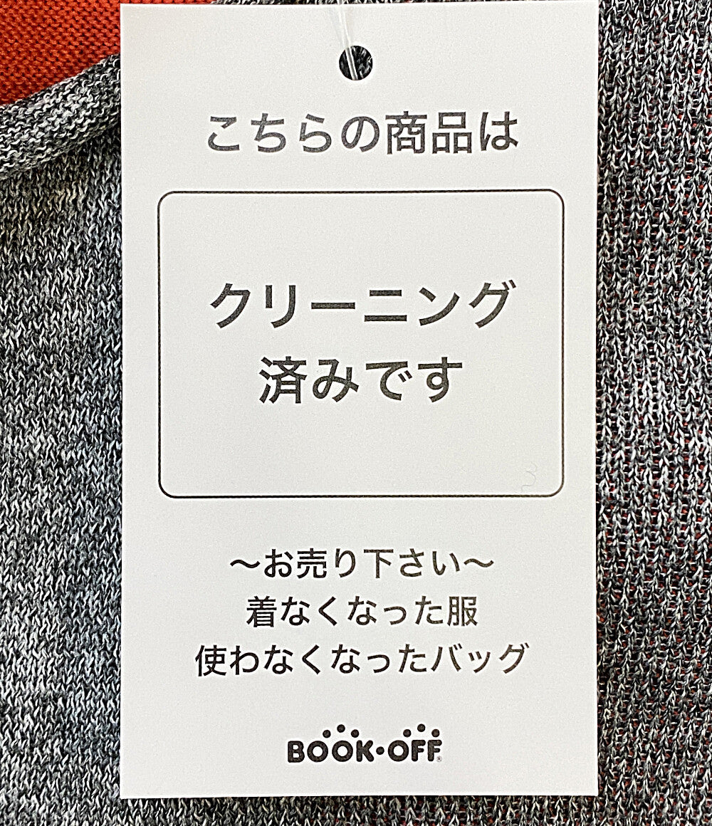 PLEATS PLEASE スカート グレー×オレンジ 18AW PP83-KG757 レディース SIZE 3 プリーツプリーズ