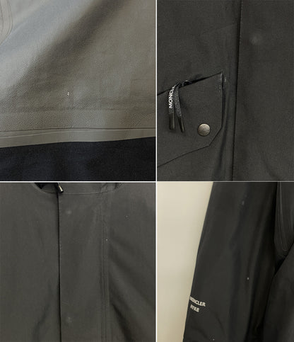 MONCLER×HYKE ハイク ダウンジャケット HYKE LANGUARD SHORT GORE-TEX メンズ SIZE 3 モンクレール
