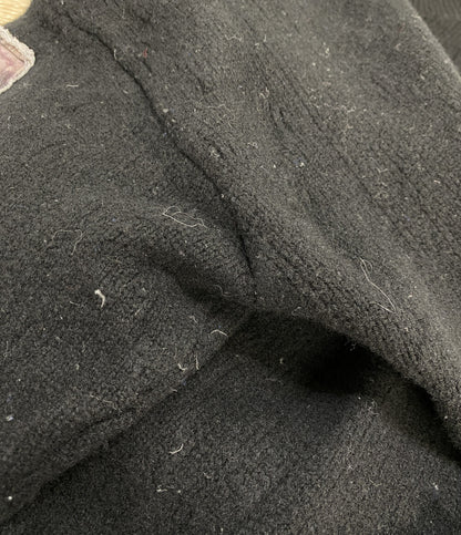 RAF SIMONS × FRED PERRY フレッドペリー プリントパッチセーター SK9030 メンズ SIZE S ラフシモンズ