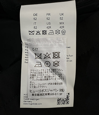 HUGO BOSS ダウンジャケット ブラック メンズ SIZE 52 ヒューゴボス
