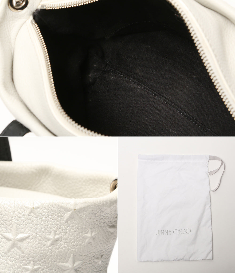 JIMMY CHOO ハンドバッグ ミニサラエンボス2WAY レディース ジミーチュウ