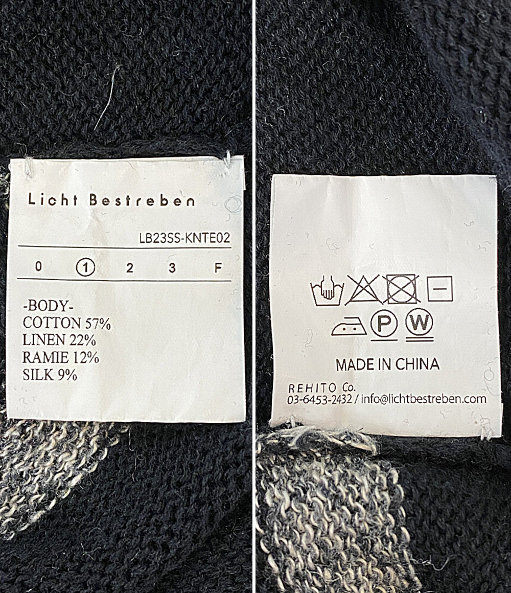 LICHT BESTREBEN リヒトべシュトレーベン ニット LB23SS レディース SIZE １