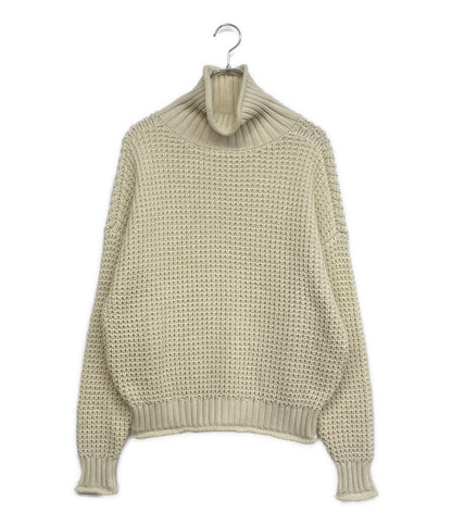 CABaN ニット ワッフルタートルネック 39-02-94-02011 レディース SIZE F キャバン