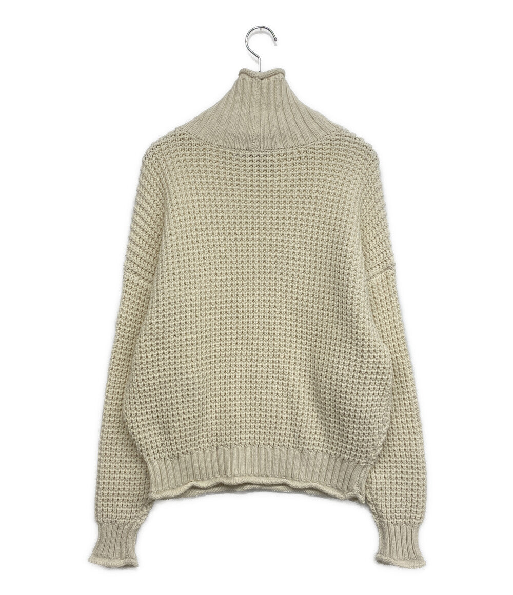 CABaN ニット ワッフルタートルネック 39-02-94-02011 レディース SIZE F キャバン
