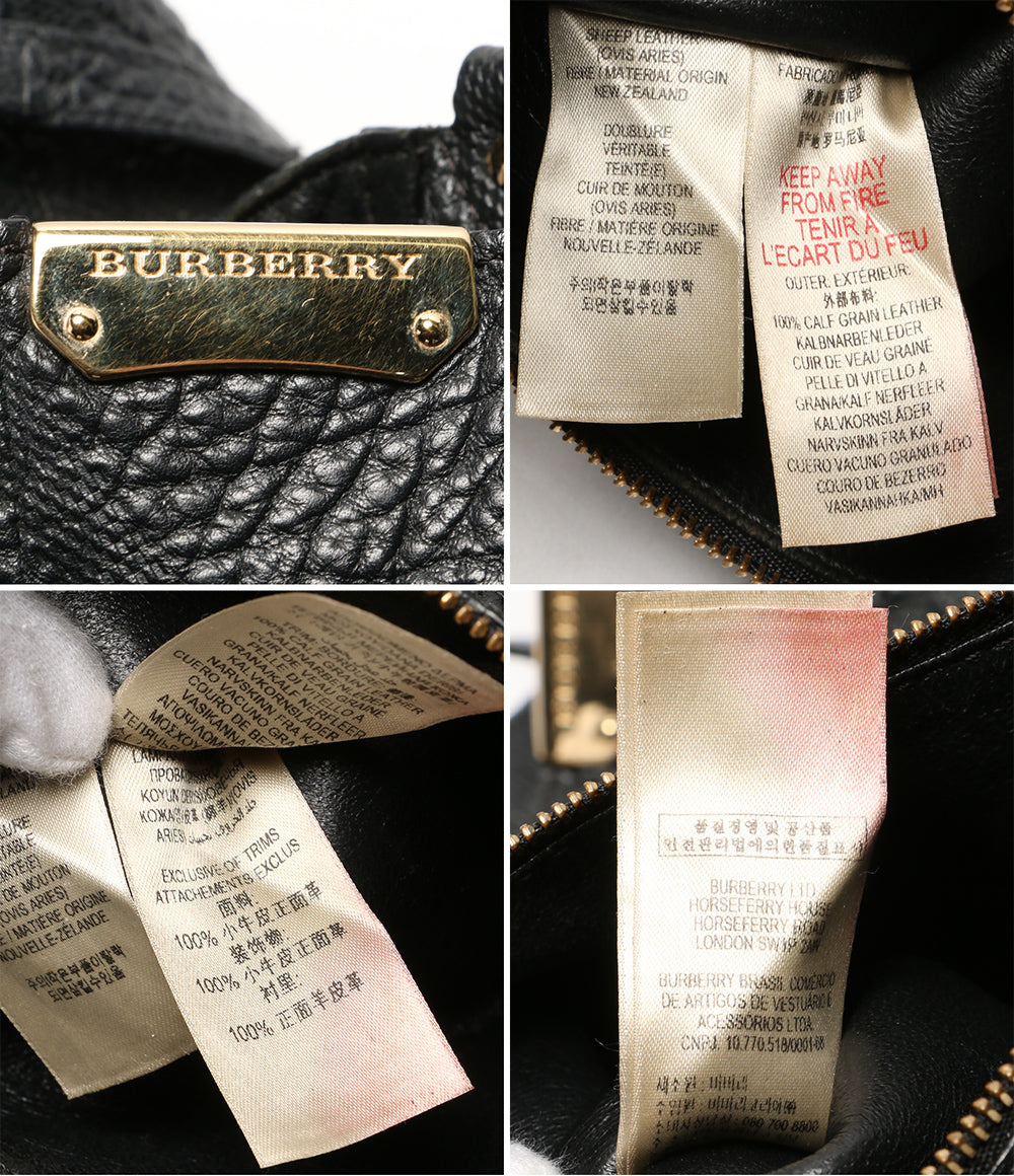 BURBERRY トートバッグ ブラック レディース バーバリー