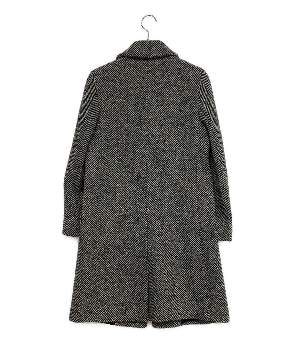 MAX MARA Weekend ウィークエンド ステンカラーコート ヘリンボーン レディース SIZE 38 マックスマーラ