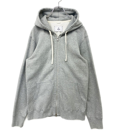 REIGNING CHAMP レイニングチャンプ パーカー フルジップ グレー セパポケ メンズ SIZE L
