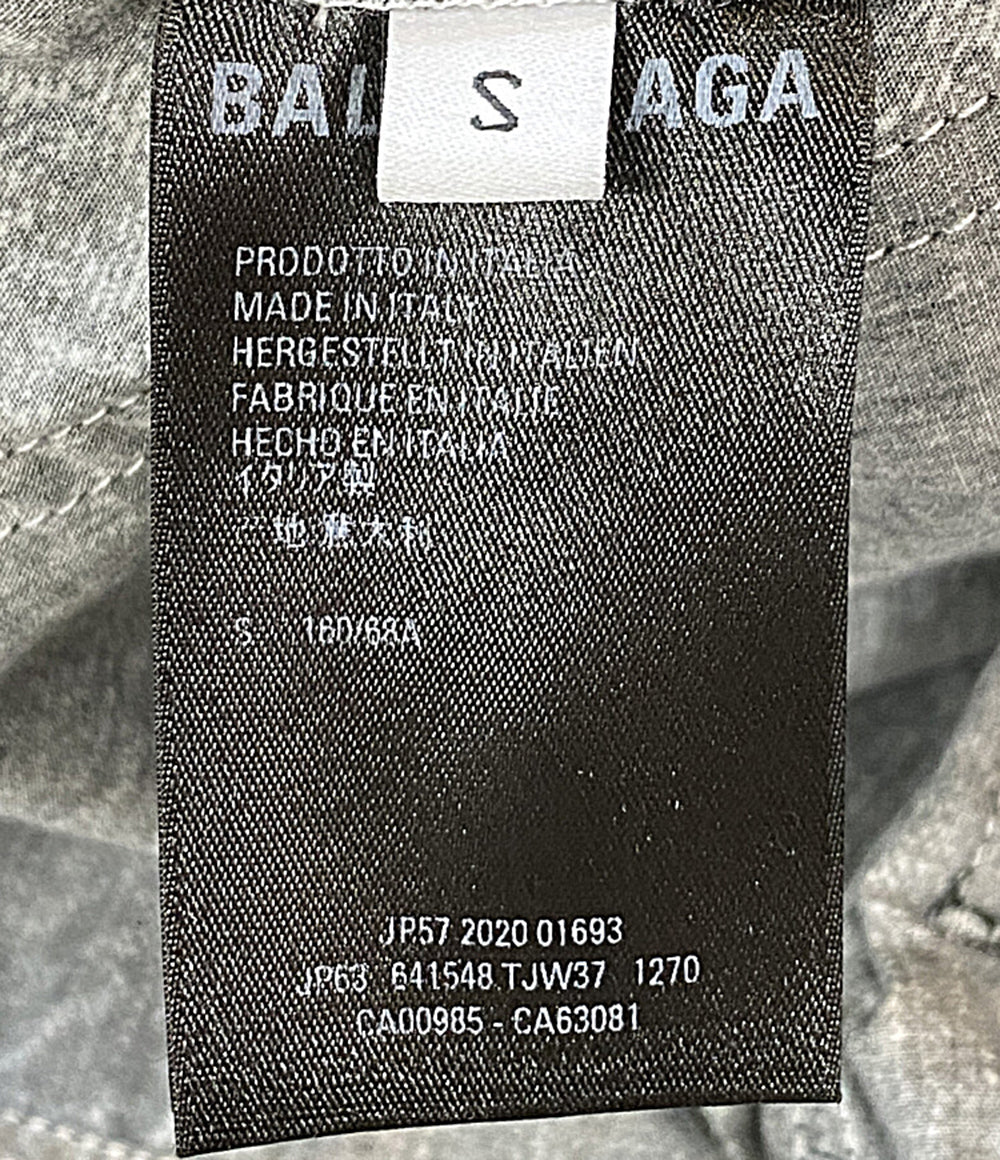 美品 BALENCIAGA デニム転写パンツ 20年 641548 メンズ SIZE S バレンシアガ