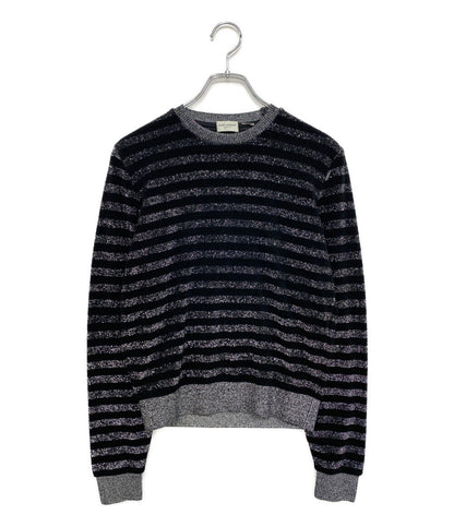 美品 Saint Laurent ラメニット 2019 578692 レディース SIZE XS サンローラン