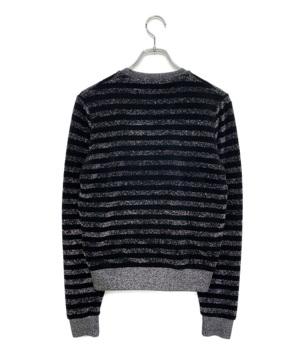 美品 Saint Laurent ラメニット 2019 578692 レディース SIZE XS サンローラン