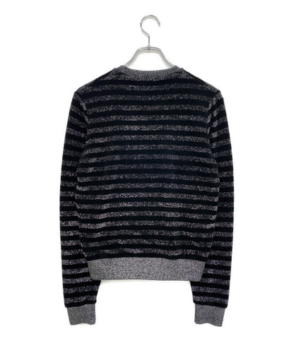 美品 Saint Laurent ラメニット 2019 578692 レディース SIZE XS サンローラン