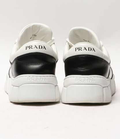 PRADA スニーカー ロゴプレートスニーカー 2EE378 メンズ SIZE 8.5 プラダ