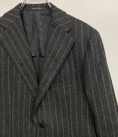 TAGLIATORE テーラードジャケット チョークストライプ メンズ SIZE 46 タリアトーレ