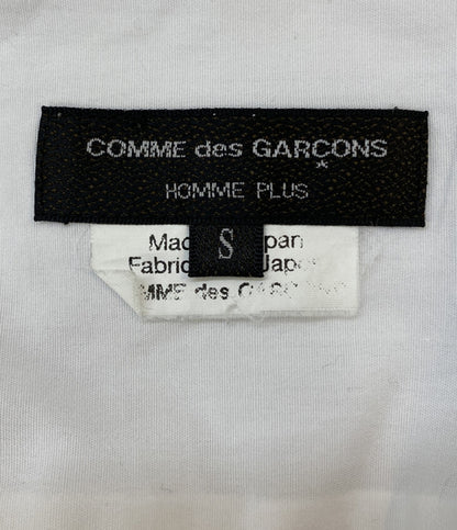 COMME des GARCONS HOMME DEUX コムデギャルソンオムドゥ 長袖シャツ ホワイト 19ss PC-B029 メンズ SIZE S