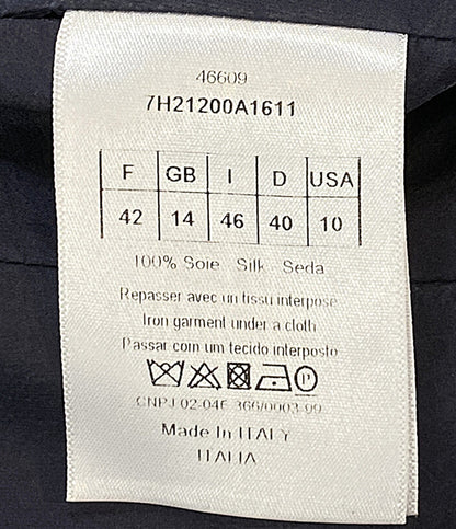 Christian Dior シルクタフタWBジャケット 7H21200A1611 レディース SIZE 42 クリスチャンディオール
