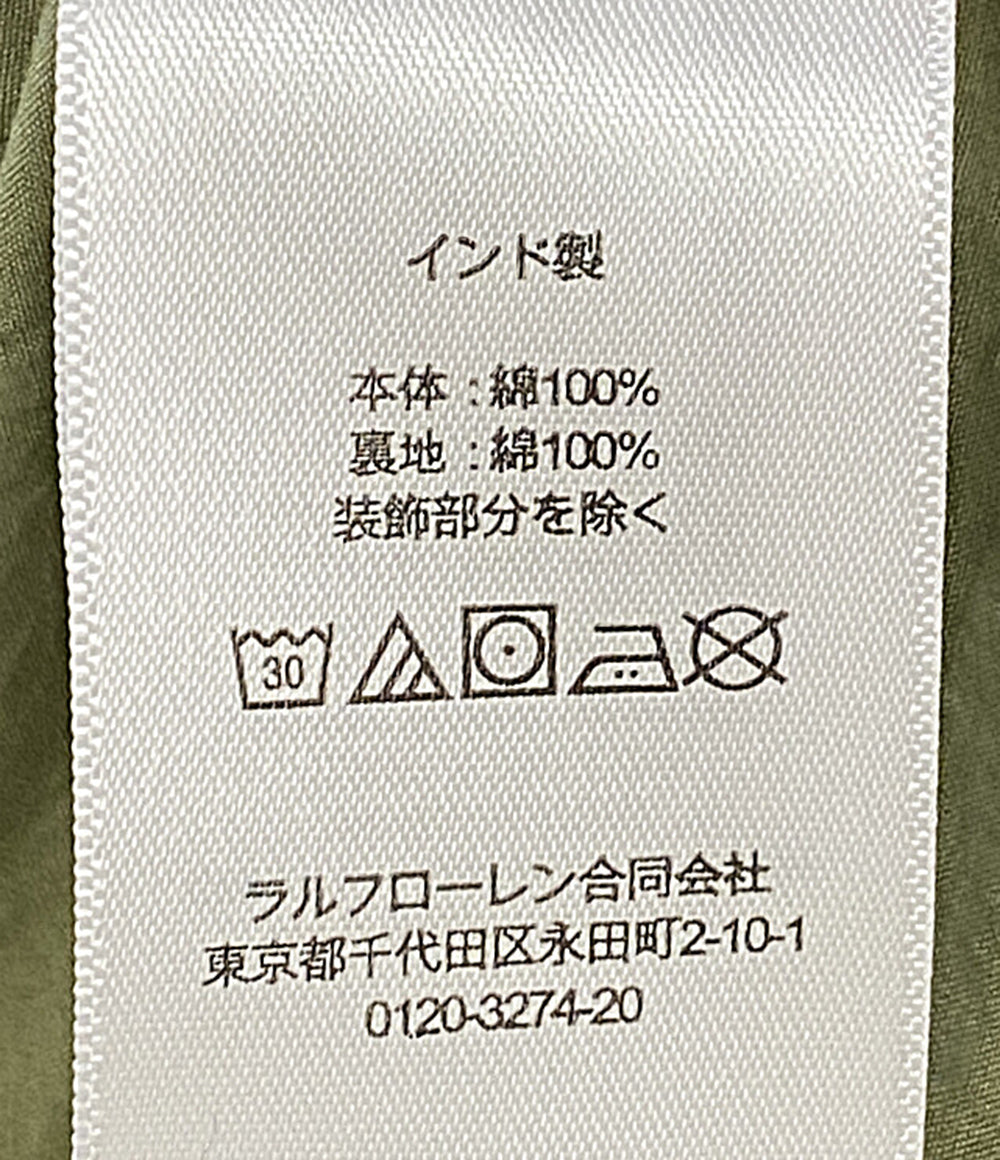 POLO RALPH LAUREN ボクシーフィットデストロイドヘムフィールドジャケット レディース SIZE L ポロ・ラルフローレン