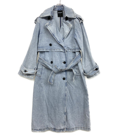 Desigual デニムトレンチコート 25swedx0 レディース SIZE S デジグアル