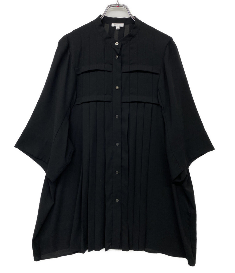 ENFOLD 半袖シャツ 300GS230-2530 23SS レディース SIZE 38 エンフォルド